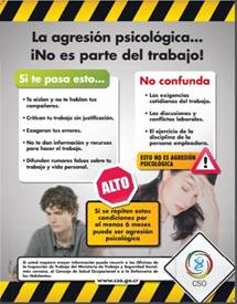 AFICHE AGRESIÓN PSICOLÓGICA