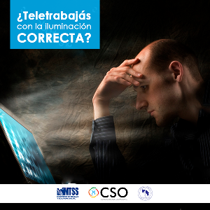 Teletrabajás con la iluminación correcta?