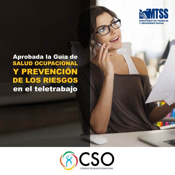 Guía "Salud Ocupacional y prevención de los riesgos en el teletrabajo".